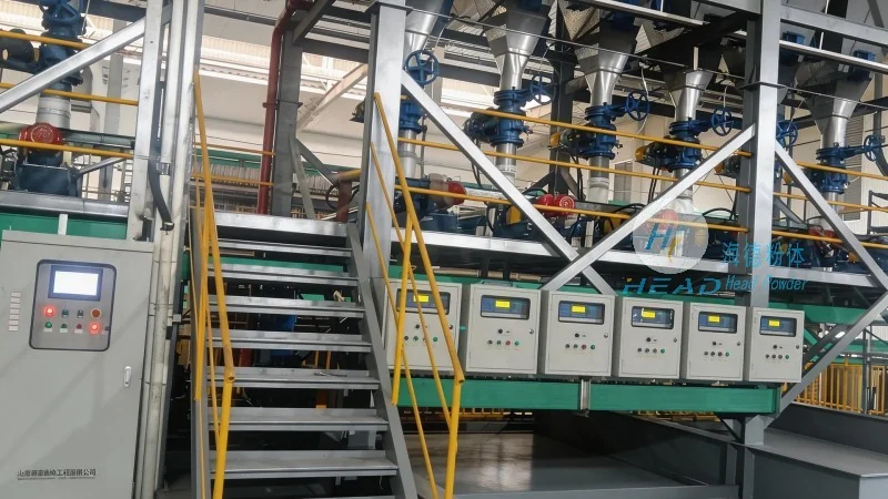 Позитивное давление пневматическая передача известнякового порошка Позитивное давление пневматическая передача известнякового порошка